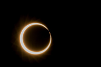 Solar eclipse, October 14, 2023, ISO100, 1/8000s, f/32, EF 600mm f/4L