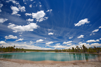 Reservoir pool at Norris basin