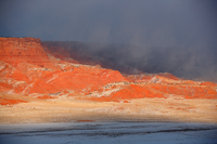 Bad weather and bright hills.../   ...